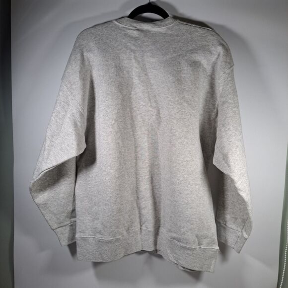 XL VTG Handmade Embroidered Crewneck Sweatshirt Compost Lives Gardening Pullover - Picture 5 of 5